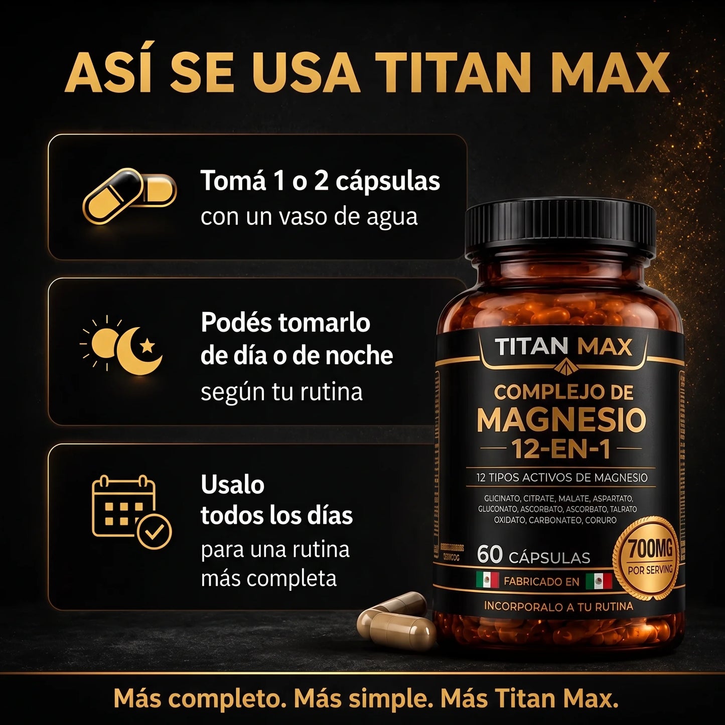 Complejo de Magnesio 12 en 1