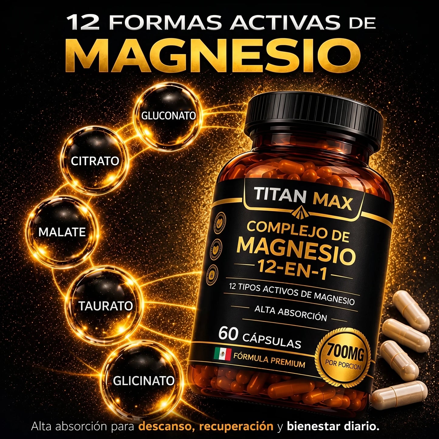 Complejo de Magnesio 12 en 1